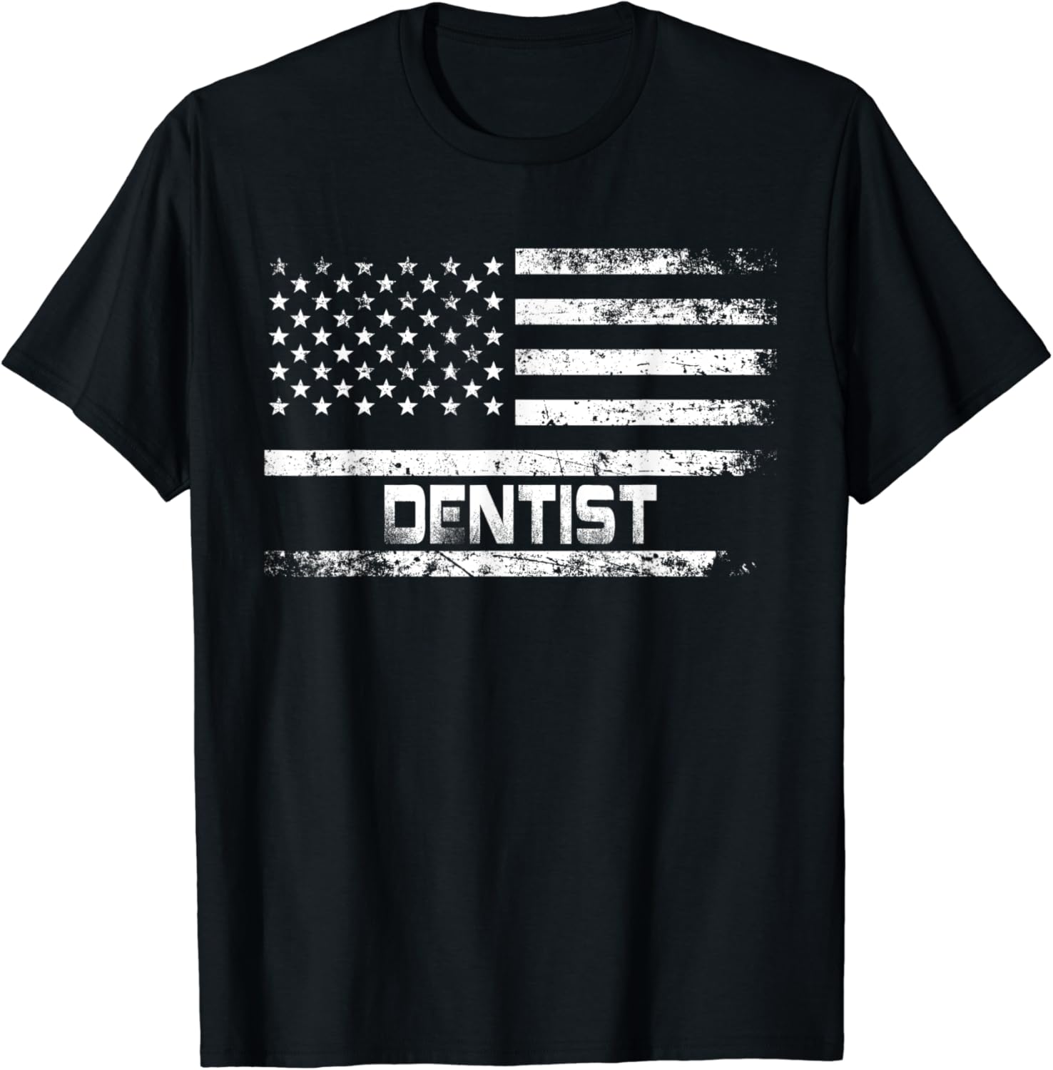 American Flag Dentist Gift For Dentist TShirt Clothing, Shoes & Jewelry